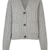 Alphine neuletakki, Mid Grey Melange