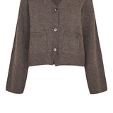 Alpha Knit Fitted neuletakki, Delicioso