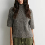 Karla lyhythihainen neule, Olive