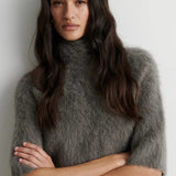 Karla lyhythihainen neule, Olive