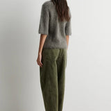 Karla lyhythihainen neule, Olive