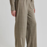 Maira Trousers, Mid Brown Melange