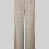 Maira Trousers, Mid Brown Melange