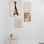 Paper Collective - Black Pants juliste