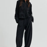 Blink Cargo Trousers, Black