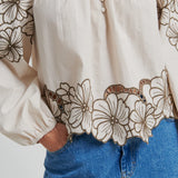 Elinor pusero, Soft Beige