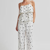 Salliy housut, White Alyssum