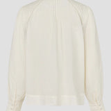 Maise LS Blouse, Egret