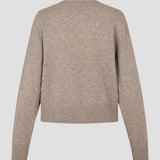 Amala neuletakki, Mid Brown Melange