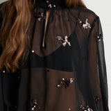 Luma paljettipaita, Black