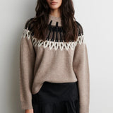 Arlo neulepusero, Beige Melange