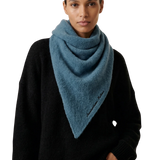 Atiya alpakkahuivi, Teal Blue