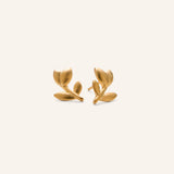 Tulip nappikorvakorut, Gold
