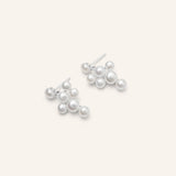 Blossom korvakorut, Silver