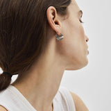 Small Halo korvakorut, Silver