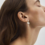 Blossom korvakorut, Silver