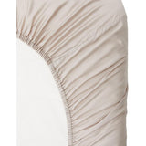Bamboo Fitted Sheet 160x200 Sand