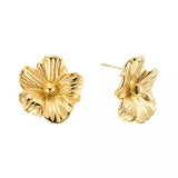 Daisy earring, Gold