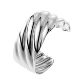 Twist bangle, Steel