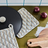 Chef pannulaput 2 kpl, Blue/Sand