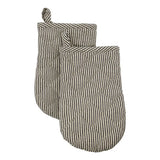 Chef patakintaat 2 kpl, Dark Grey stripe