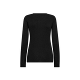 Bouch pitkähihainen trikoopaita villaa, Black
