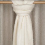 alina alpakkahuivi cream