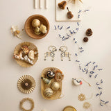 Mio helmikranssi Ø13cm, Champagne