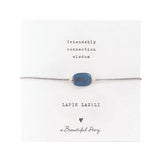 Gemstone rannekoru Lapis Lazuli