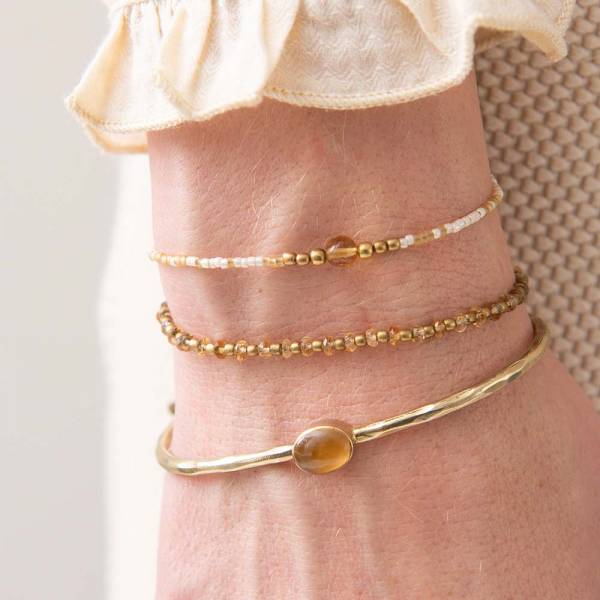 A Beautiful Story - Iris rannekoru Citrine, gold