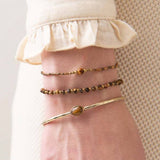 A Beautiful Story - Iris rannekoru Tiger Eye, gold