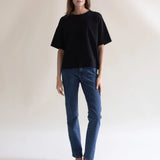 Boxy t-paita, Black