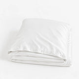 Bamboo Bedding Set White 220x220 (Pillow 50x60)