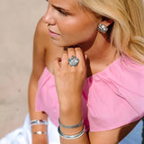 Daisy ring, Steel
