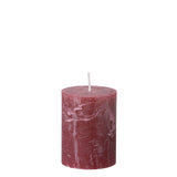 Pöytäkynttilä H9cm, Rustic Wine