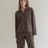 Cashmere neuletakki, Espresso
