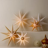 Joulutemppeli H27cm, Golden