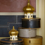 Joulutemppeli H27cm, Golden