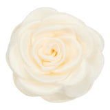 Hainhammas Small Satin Rose, Ivory
