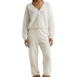 Cornelia lyhyt mohairneuletakki, White