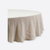 Sunrise pyöreä pöytäliina Ø220, Oatmeal