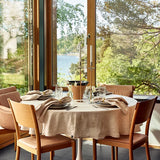 Sunrise pyöreä pöytäliina Ø220, Oatmeal