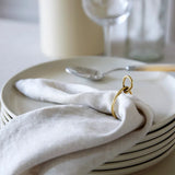 Pellavaservetit, 4kpl, Oatmeal