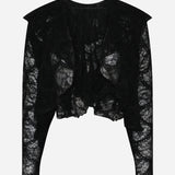 Deodara Dimla blouse, Black