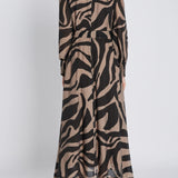 Duscle Ganjes mekko, Zebra Print