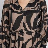 Duscle Ganjes mekko, Zebra Print