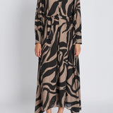 Duscle Ganjes mekko, Zebra Print