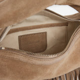 Agnes Mini Bag Suede, Sand