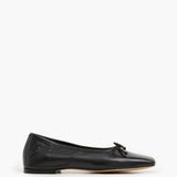 Kim Leather ballerinat, Black
