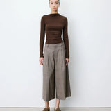 Arnold ruudulliset housut, Beige